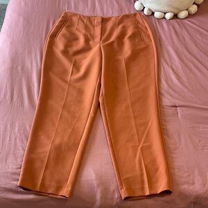 Nine West Terracotta Tapered Pants